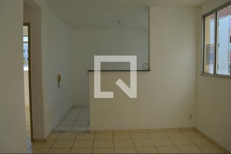 Sala de apartamento à venda com 2 quartos, 45m² em Cabral, Contagem