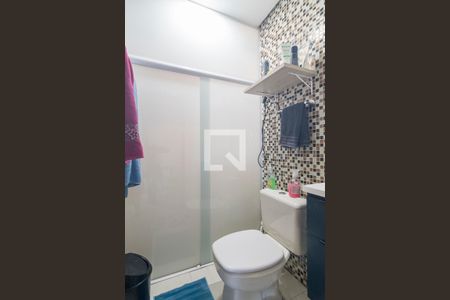 Banheiro da Suite de apartamento à venda com 2 quartos, 194m² em Parque João Ramalho, Santo André