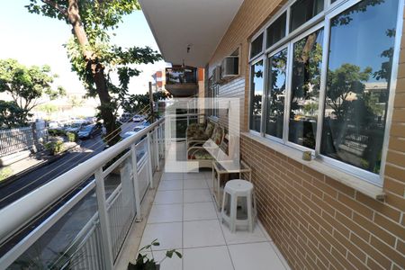 Varanda da Sala de apartamento para alugar com 3 quartos, 115m² em Jardim Guanabara, Rio de Janeiro