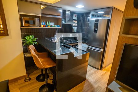 Apartamento à venda com 44m², 1 quarto e sem vagaCozinha 