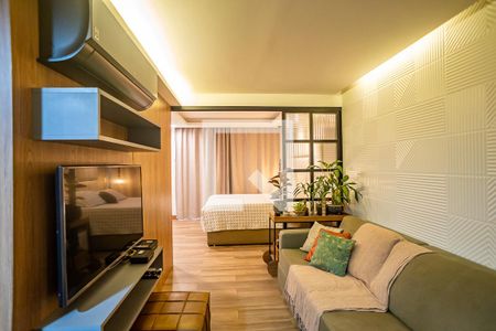 Sala de apartamento à venda com 1 quarto, 44m² em Centro, Rio de Janeiro