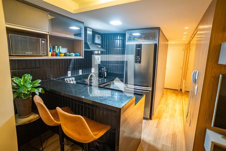 Apartamento à venda com 44m², 1 quarto e sem vagaCozinha 