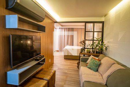 Sala de apartamento à venda com 1 quarto, 44m² em Centro, Rio de Janeiro