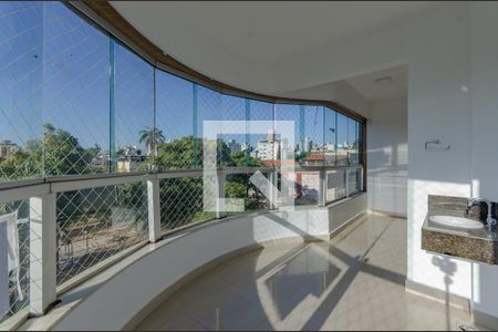 Sala de apartamento à venda com 4 quartos, 128m² em Castelo, Belo Horizonte