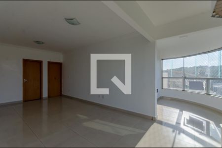 Sala de apartamento à venda com 4 quartos, 128m² em Castelo, Belo Horizonte