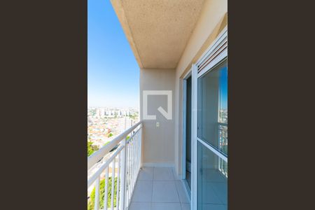 Varanda da Sala de apartamento à venda com 1 quarto, 34m² em Vila Alpina, São Paulo