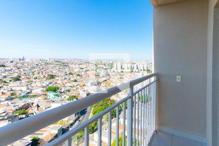 Varanda da Sala de apartamento à venda com 1 quarto, 34m² em Vila Alpina, São Paulo