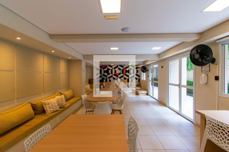 Apartamento à venda com 34m², 1 quarto e sem vagaÁrea comum - Salão de festas