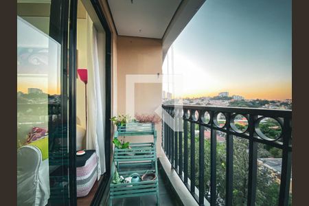 Varanda de apartamento para alugar com 2 quartos, 58m² em Jardim Bonfiglioli, São Paulo