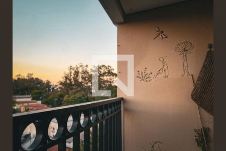 Varanda de apartamento para alugar com 2 quartos, 58m² em Jardim Bonfiglioli, São Paulo