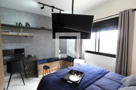 Sala/Quarto de kitnet/studio para alugar com 1 quarto, 24m² em Vila Olímpia, São Paulo