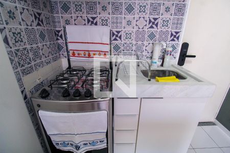 Sala/Cozinha de apartamento para alugar com 1 quarto, 31m² em Brás, São Paulo
