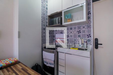 Sala/Cozinha de apartamento para alugar com 1 quarto, 31m² em Brás, São Paulo