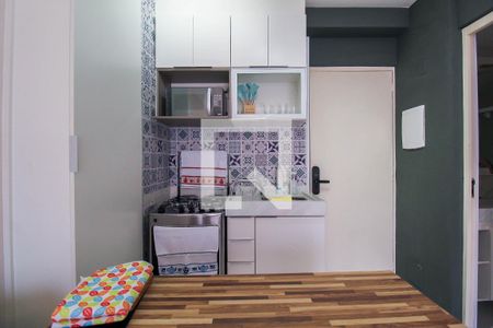 Sala/Cozinha de apartamento para alugar com 1 quarto, 31m² em Brás, São Paulo