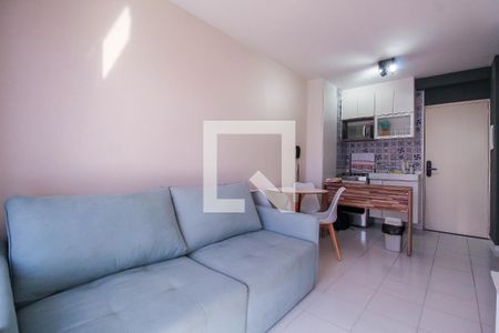 Sala/Cozinha de apartamento para alugar com 1 quarto, 31m² em Brás, São Paulo