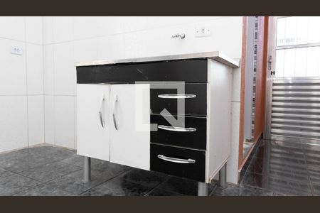 Casa para alugar com 50m², 1 quarto e sem vagaDetalhe da cozinha