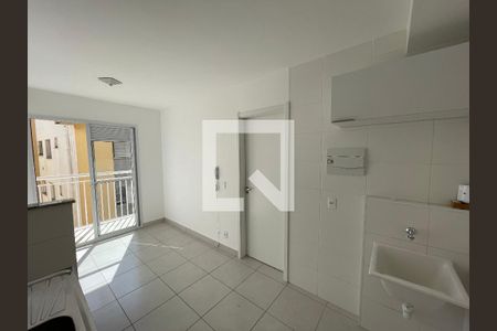 Cozinha de apartamento à venda com 1 quarto, 28m² em Ferreira, São Paulo