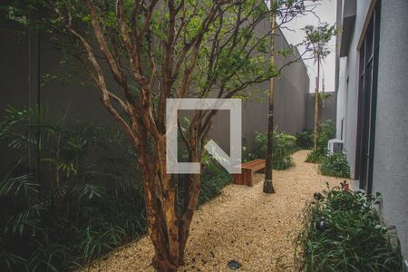 Área comum de kitnet/studio para alugar com 1 quarto, 25m² em Mirandópolis, São Paulo