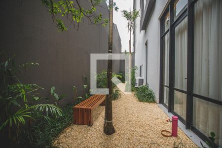 Área comum de kitnet/studio para alugar com 1 quarto, 25m² em Mirandópolis, São Paulo