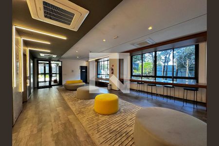 Studio para alugar com 25m², 1 quarto e sem vagaHall Social Bloco