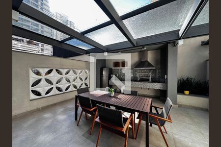 Studio para alugar com 25m², 1 quarto e sem vagaChurrasqueira