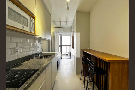 Studio para alugar com 25m², 1 quarto e sem vagaCozinha