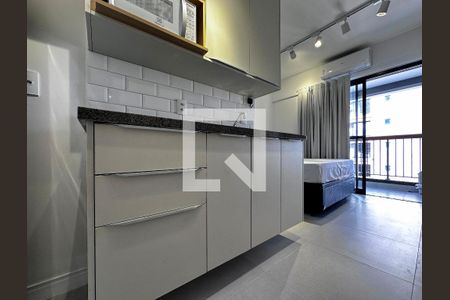 Studio para alugar com 25m², 1 quarto e sem vagaCozinha