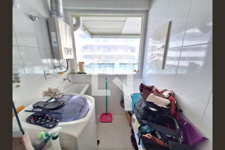 Área de serviço de apartamento à venda com 2 quartos, 90m² em Botafogo, Rio de Janeiro