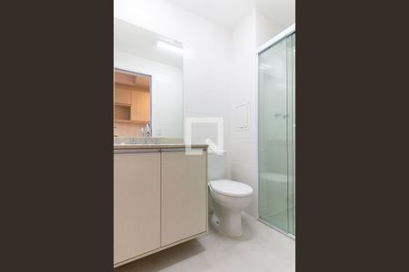 Studio para alugar com 26m², 1 quarto e sem vaga Studio para alugar com 26m², 1 quarto e sem vagaBanheiro
