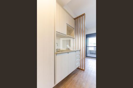 Studio para alugar com 26m², 1 quarto e sem vaga Studio para alugar com 26m², 1 quarto e sem vagaStudio Cozinha