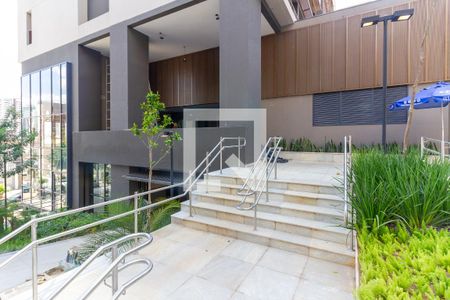 Studio para alugar com 26m², 1 quarto e sem vaga Studio para alugar com 26m², 1 quarto e sem vagaFachada