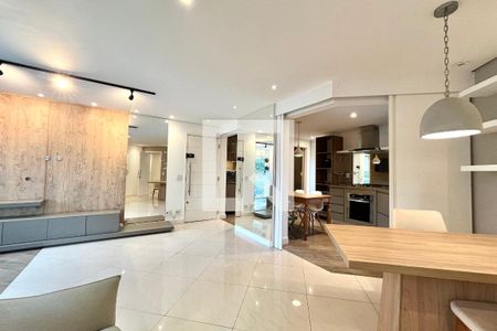 Sala de apartamento para alugar com 3 quartos, 93m² em Mirandópolis, São Paulo