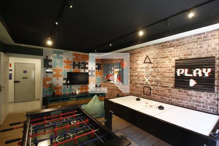 Studio à venda com 28m², 1 quarto e sem vagaSalão de jogos