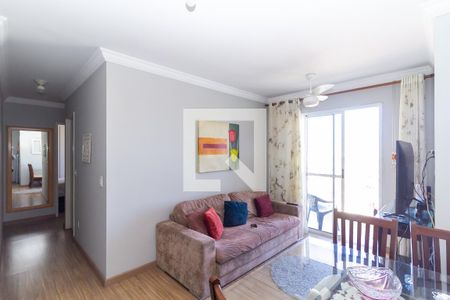 Sala de apartamento à venda com 2 quartos, 64m² em Parque São Lucas, São Paulo