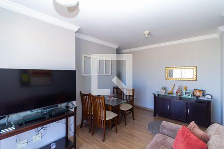 Sala de apartamento à venda com 2 quartos, 64m² em Parque São Lucas, São Paulo