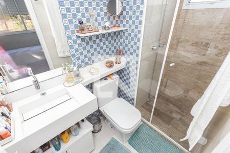 BAnheiro suite de apartamento à venda com 2 quartos, 63m² em Vila Moraes, São Paulo