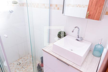 Casa de condomínio à venda com 68m², 2 quartos e 1 vagaBanheiro da Suíte 1