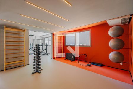 Apartamento para alugar com 24m², 1 quarto e sem vagaAcademia