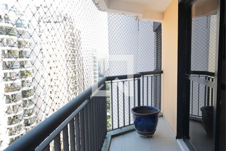 Varanda de apartamento à venda com 3 quartos, 101m² em Indianópolis, São Paulo