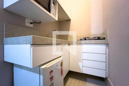 Cozinha de casa de condomínio para alugar com 1 quarto, 110m² em Vila Mariana, São Paulo