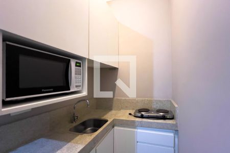 Cozinha de casa de condomínio para alugar com 1 quarto, 110m² em Vila Mariana, São Paulo