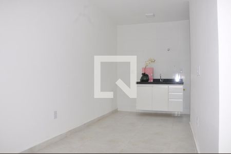 Sala e Cozinha de apartamento para alugar com 1 quarto, 44m² em Santana, São Paulo