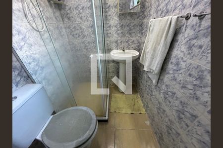 Banheiro da Suíte de casa à venda com 2 quartos, 90m² em Vaz Lobo, Rio de Janeiro