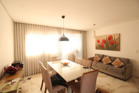 Sala  de apartamento à venda com 3 quartos, 130m² em Grajaú, Belo Horizonte