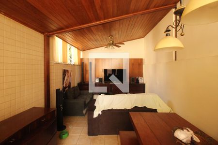 Sala  de apartamento à venda com 3 quartos, 130m² em Grajaú, Belo Horizonte