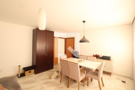 Sala  de apartamento à venda com 3 quartos, 130m² em Grajaú, Belo Horizonte