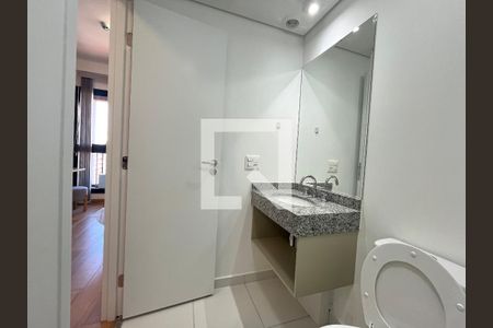 Banheiro  de apartamento à venda com 1 quarto, 21m² em Vila Mariana, São Paulo