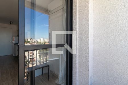 Apartamento para alugar com 25m², 1 quarto e sem vagaVaranda