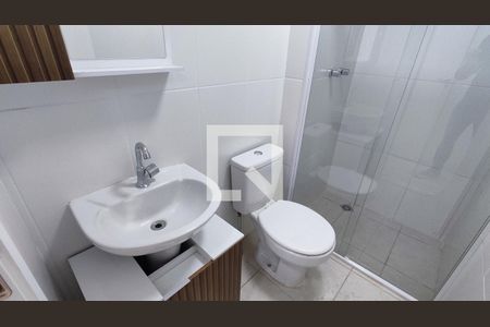 Apartamento para alugar com 64m², 2 quartos e 1 vaga Apartamento para alugar com 64m², 2 quartos e 1 vagaBanheiro da Suíte