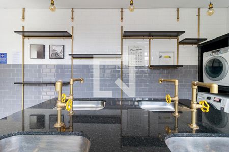 Studio para alugar com 24m², 1 quarto e sem vaga Studio para alugar com 24m², 1 quarto e sem vagaLavanderia